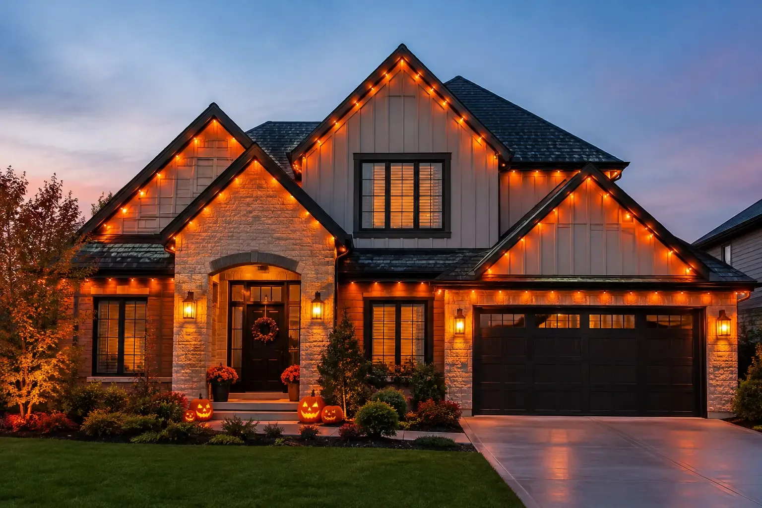 Featured image for Permanent Halloween House Lights That Look Refined