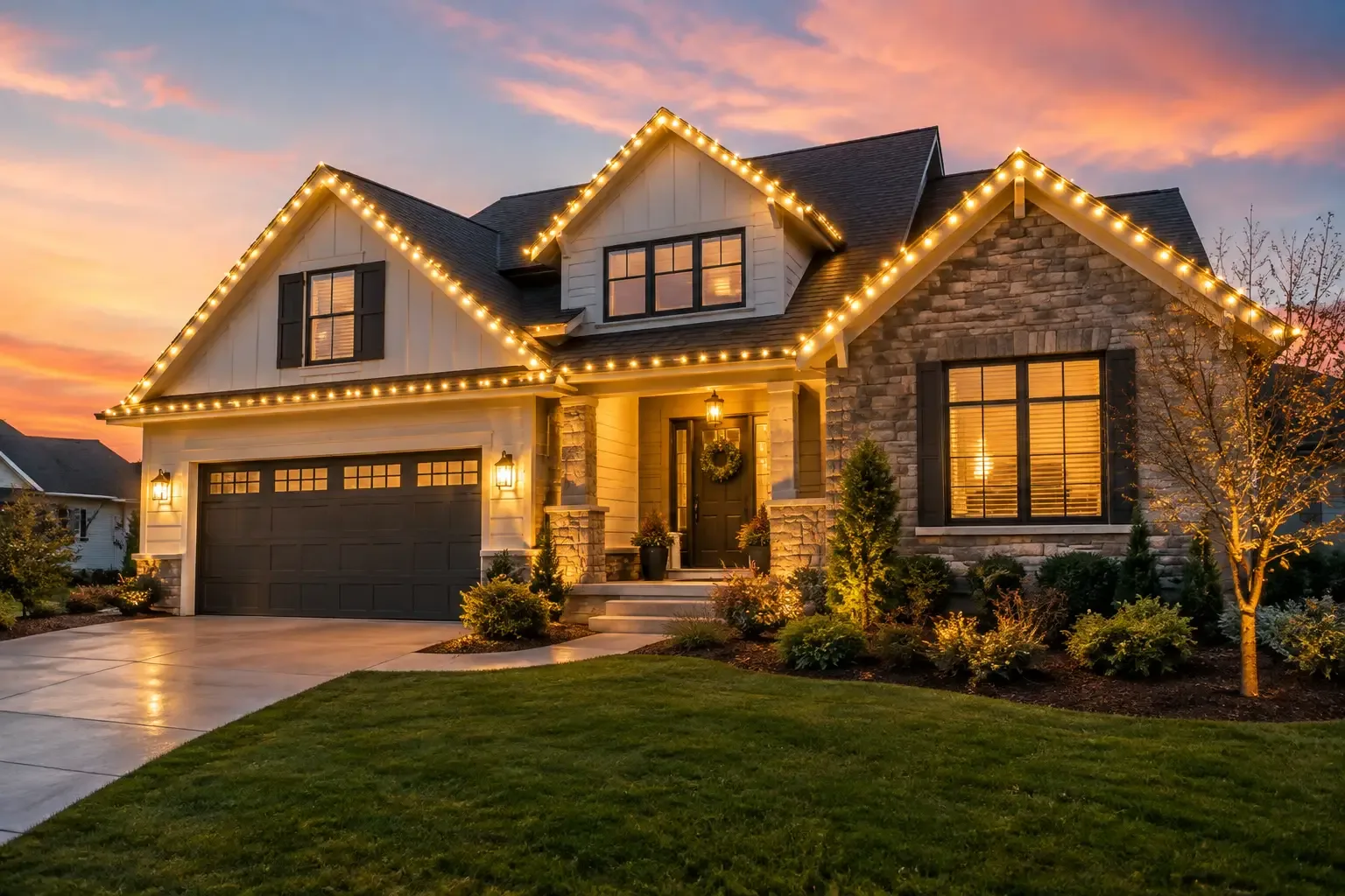 Featured image for Permanent Holiday Lights, Designed for Real Life