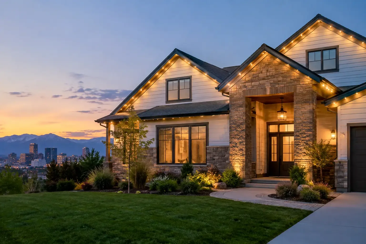 Featured image for Permanent Light Installation Denver Homeowners